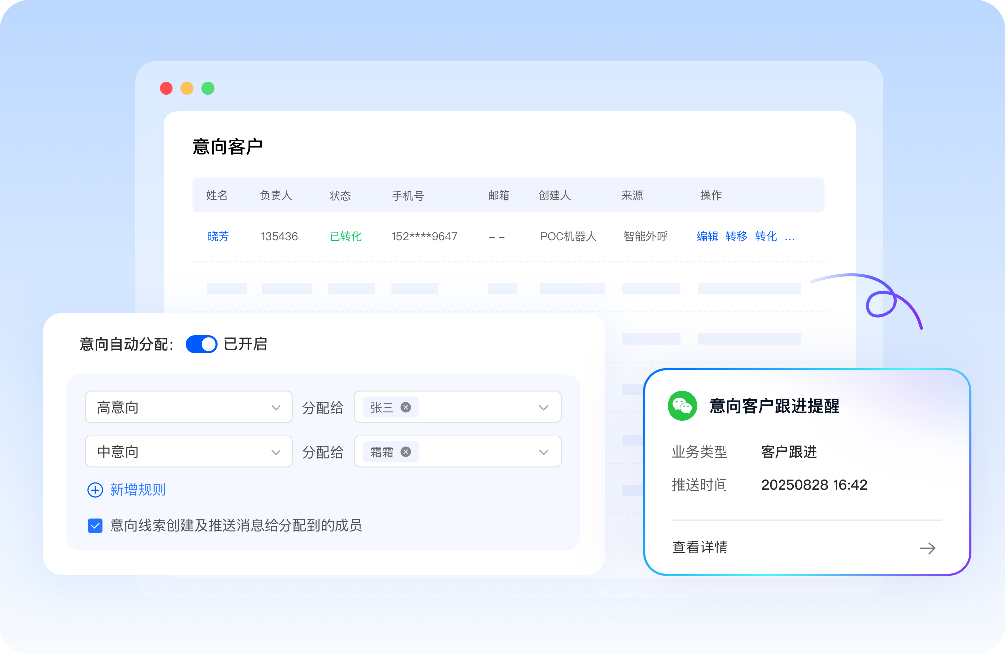 智能外呼系统-销售线索通知,智能分配意向客户 智能外呼系统-销售线索通知,智能分配意向客户