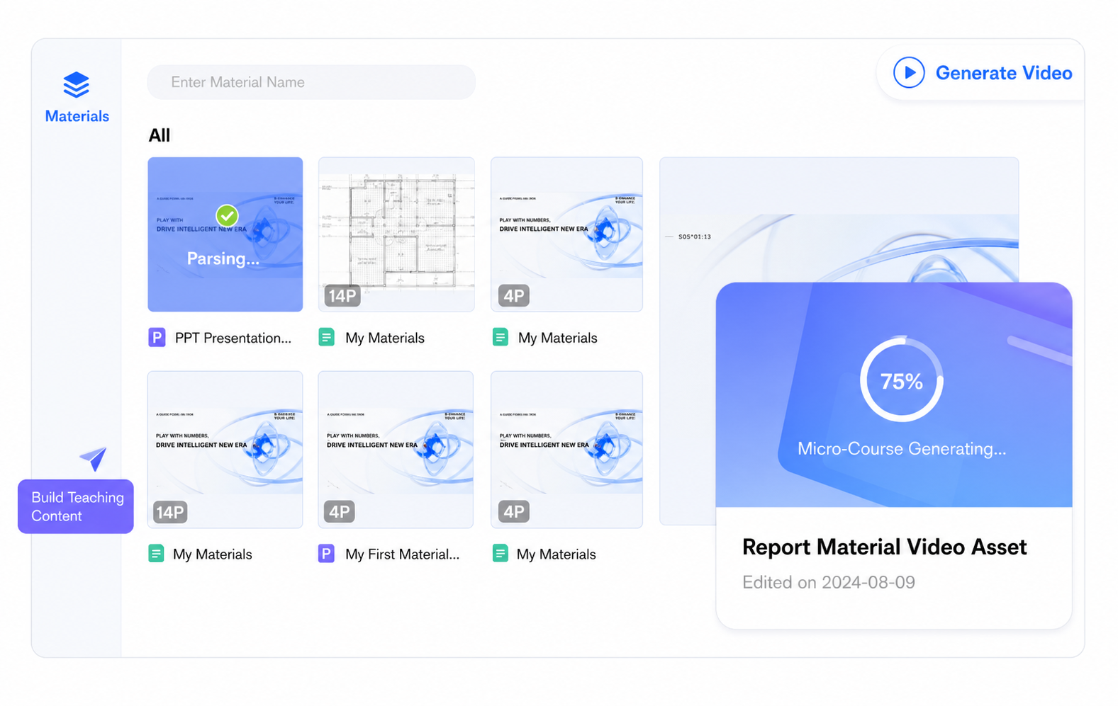 Intelligent Practice Training — AI generates courseware instantly, eases mentors’ workload and speeds up teaching