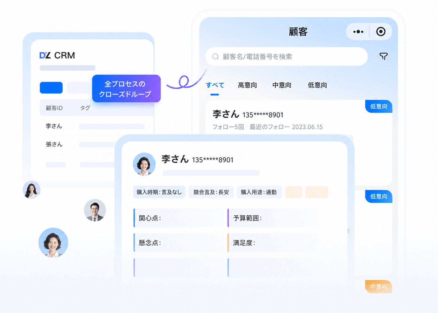 営業支援ツール ― 顧客ニーズを把握し、精度の高いマーケティング判断を支援