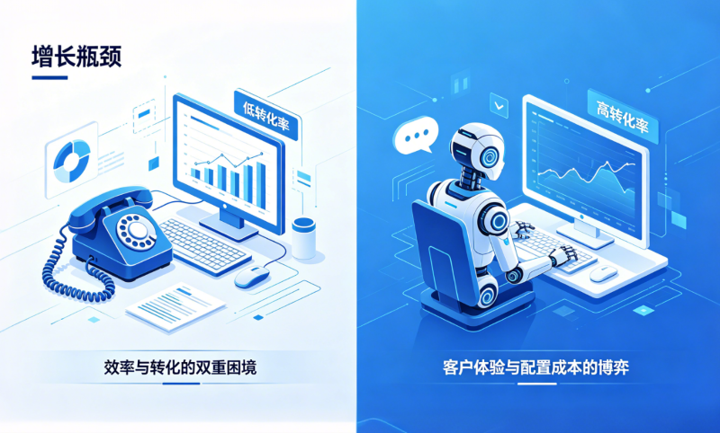 背景痛点：传统外呼面临的“增长瓶颈”