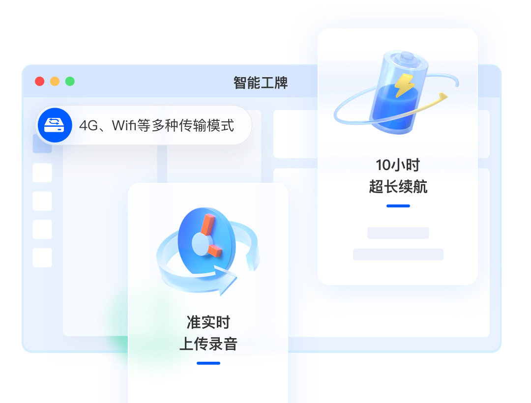智能工牌-长续航&准实时