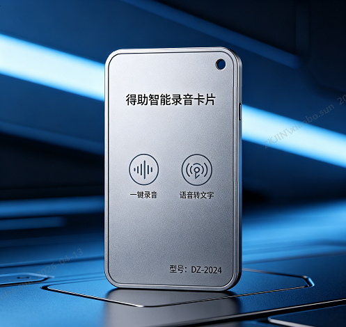 得助AI录音卡片