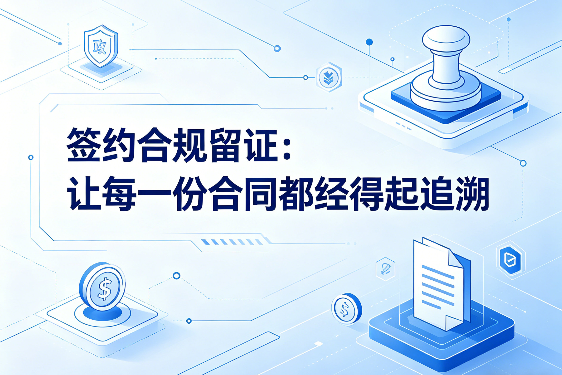 签约合规留证