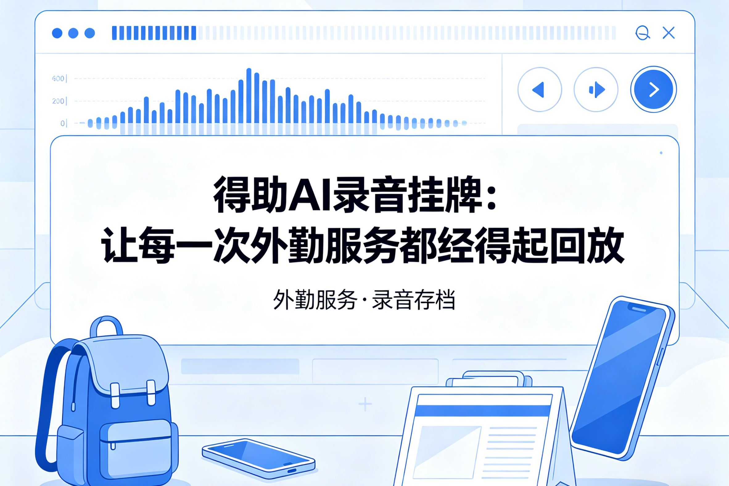 智能录音挂牌