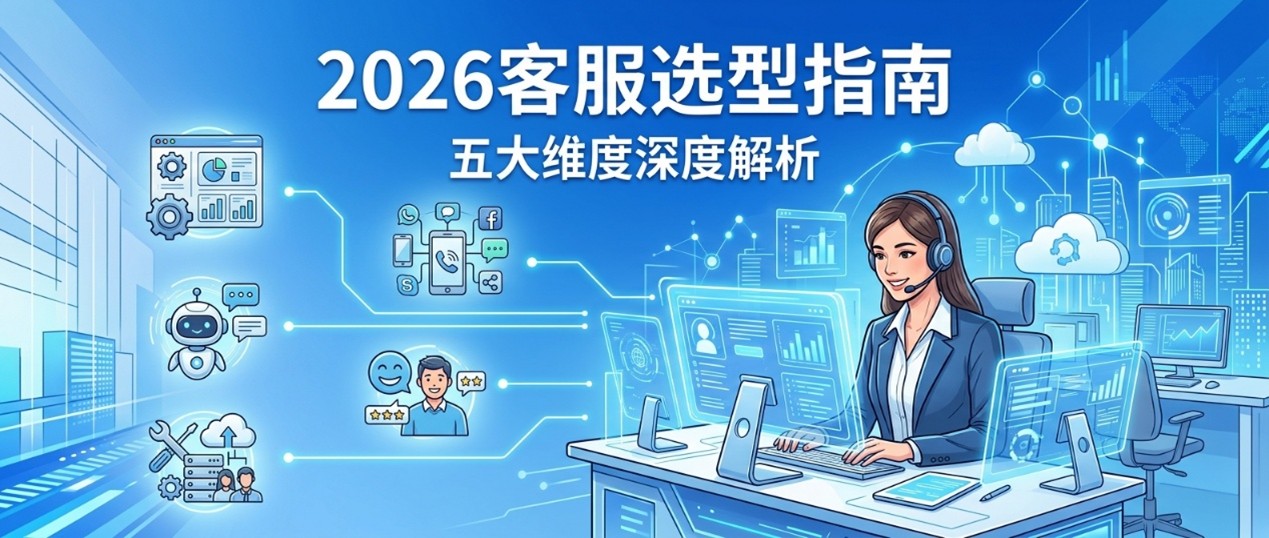 智能客服系统哪家好？2026企业选型的5大核心指标与指南