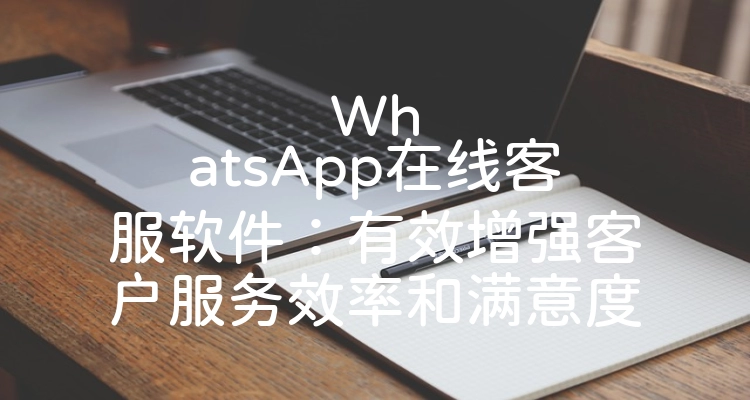 WhatsApp在线客服软件：有效增强客户服务效率和满意度