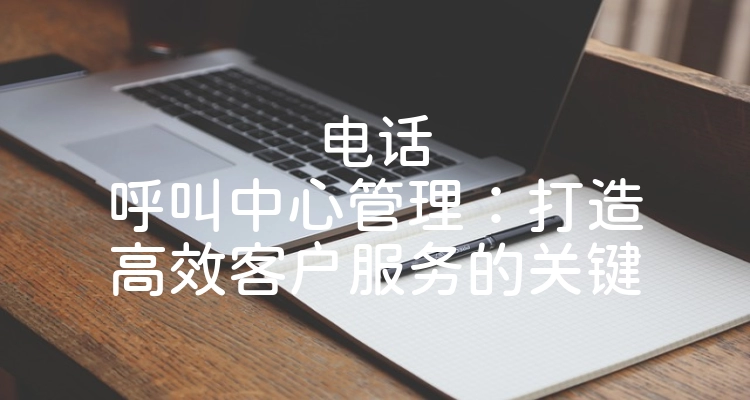 电话呼叫中心管理：打造高效客户服务的关键