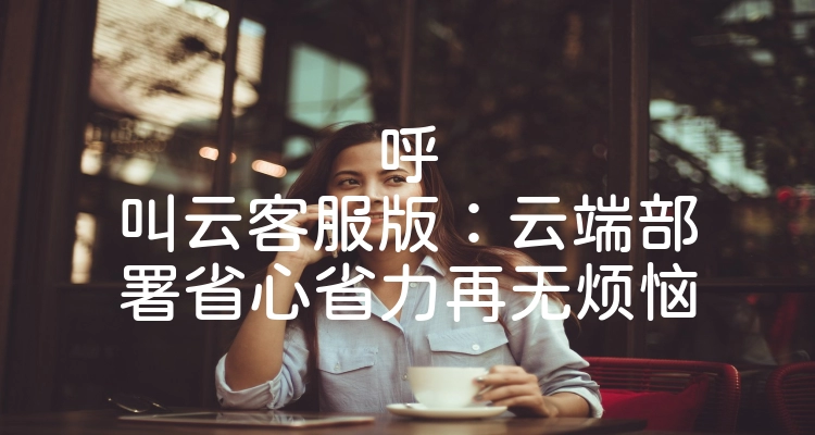 呼叫云客服版：云端部署省心省力再无烦恼