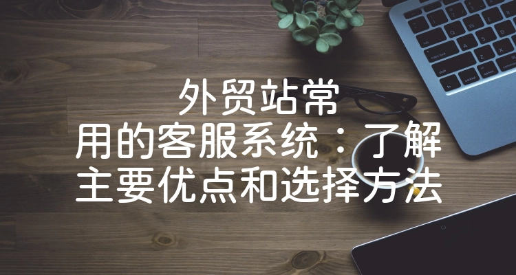 外贸站常用的客服系统：了解主要优点和选择方法