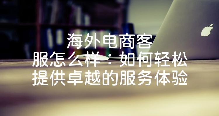 海外电商客服怎么样：如何轻松提供卓越的服务体验