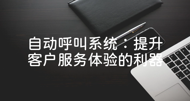 自动呼叫系统：提升客户服务体验的利器